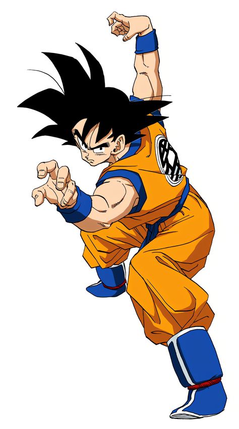 Goku Instant Transmission, Goku Standing, Super Saiyan God Goku, Cell Dbz, Pose Poster, Dragonball Art, Goku Manga, Ball Drawing, Super Saiyan God