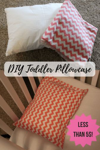 Quick and easy beginner sewing tutorial for a toddler pillowcase for a 13x18" toddler pillow. Baby Pillow Diy, Pillow Cases Tutorials, Baby Pillow Case, Easy Pillows, Pillow Cases Diy, Toddler Pillowcase, Toddler Pillow, Easy Toddler, Baby Pillow