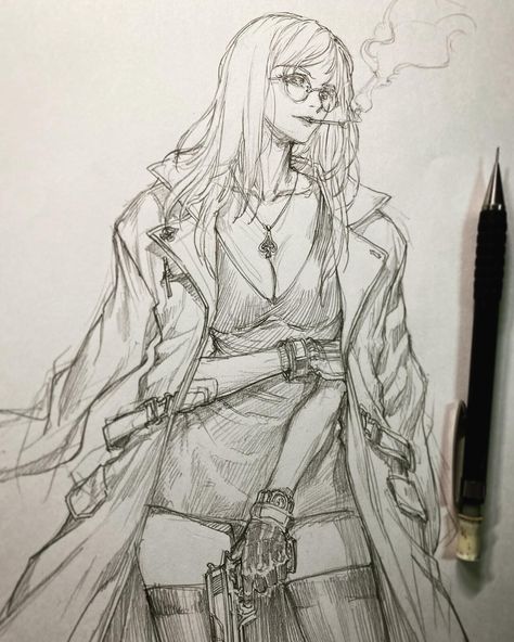 ArtStation - sketch 1p, ★ STATO ☆ Art Sketches Doodles, Dark Art Drawings, Anime Drawings Tutorials, Book Art Drawings, Art Tutorials Drawing, Sketchbook Art Inspiration, Anime Poses Reference, Art Drawings Sketches Simple, Anime Sketch