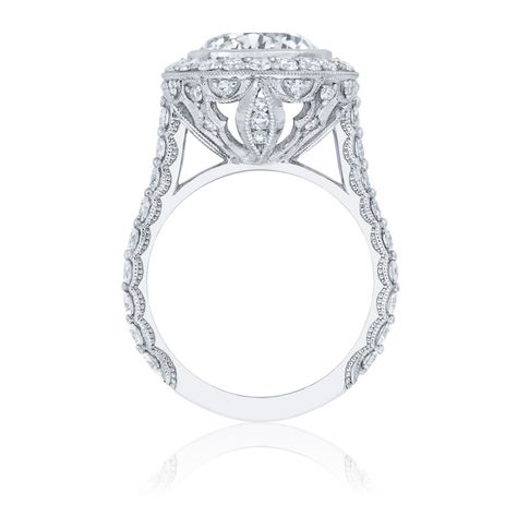 Style# HT2614RD10 - RoyalT - Engagement Rings - Tacori.com Tacori Wedding Rings, Tacori Jewelry, Classic Diamond Engagement Ring, Diamond Engagement Rings Cushion, Tacori Engagement Rings, Emerald Cut Diamond Engagement Ring, Unique Diamond Engagement Rings, Engagement Rings Affordable, Platinum Diamond Engagement Rings