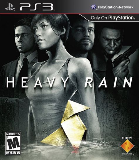 60+ Attractive PS3 Game Covers Beyond Two Souls, Rain Music, Giant Bomb, Quantic Dream, Ps3 Games, Playstation Games, Heavy Rain, Psychological Thrillers, Sony Playstation