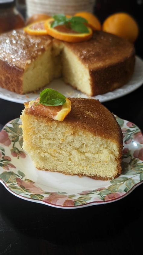 Orange Olive Oil Cake Candied Orange Peels, Orange Olive Oil, Orange Olive Oil Cake, Soft Cake, Orange Syrup, Navel Oranges, Candied Orange, Orange Peels, Oil Cake