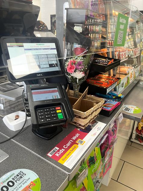 Gas Station Cashier, Seven Eleven Aesthetic, Cashier Aesthetic, 7 Eleven Aesthetic, Gas Station Photos, Eleven Aesthetic, James Town, Latino Aesthetic, Amazing Apartments