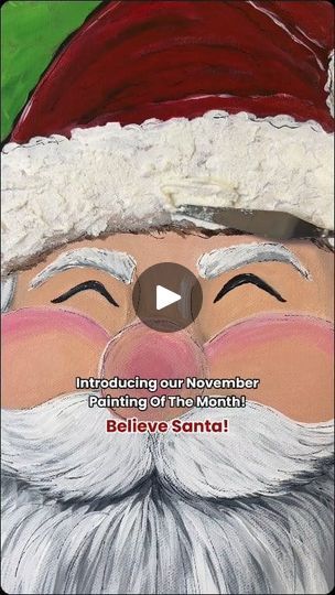 10K views · 123 reactions | If Tribe was a little too costly for you, then Painting of the Month Club is the PERFECT option!

COMMENT BELIEVE FOR THE LINK TO JOIN!🎅

Next month, we’ll be painting “Believe Santa,” a precious acrylic tutorial that’s perfect for spreading holiday cheer.

Whether you're a seasoned artist or just starting out, this fun and easy-to-follow project will bring a touch of festive magic to your home!

You have nothing to lose and can cancel at any time! The cost to join is only $20, while each tutorial is valued at nearly $45! What a deal!

Join us today and secure your spot for November’s painting!

#paintingcommunity #thesocialeasel #womenwhopaint #creativewomen #womenartists #paintsanta #christmaspainting #paintingideas | The Social Easel How To Paint Santa Face Step By Step, Easy Santa Painting, Social Easel, Santa Paintings, Acrylic Tutorials, Nothing To Lose, 10k Views, Santa Face, Christmas Paintings