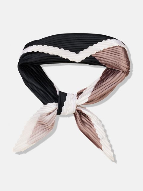 Freshen up an outfit with the Pia pleated scarf. Can be worn in a number of ways as the perfect compliment to a handbag, as a headscarf or tied around the neck.  * Pleated scarf * Versatile to style in different ways * 90cm x 90cm Pleated Scarf Outfit, Pleated Scarf, Scarf Outfit, Head Scarf, Quick Saves, Art