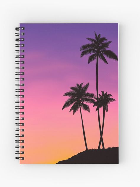 Sunset Painting Easy, Paint Sunset, Sunset Palm Trees, Lilac Painting, Sunset Canvas Painting, Sunset Painting Acrylic, Purple Painting, Palm Trees Painting, Pastel Sunset