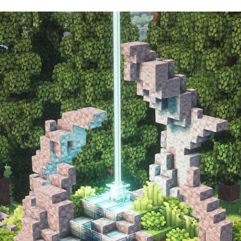 DisneyArchitect on Instagram: "Stone Ridge beacon design 🌿 ☁️Commissions are opened, DM to get started 🍄Rate this build 1-10 in the comments! ☁️Join my Discord server linked in my Bio! #minecraft #minecraftbuilds #minecraftbuildings #minecraftbuildsdesigns #minecraftideas #minecraftvideos #minecrafttimelapse" Mc Beacon Ideas, Minecraft Waystones Build, Minecraft Teleporter Build, Cave Building Minecraft, End Island Ideas Minecraft, Mc Survival Base, Beacon Build Ideas Minecraft, Minecraft Skeleton Spawner Farm, Minecraft Build Prompts