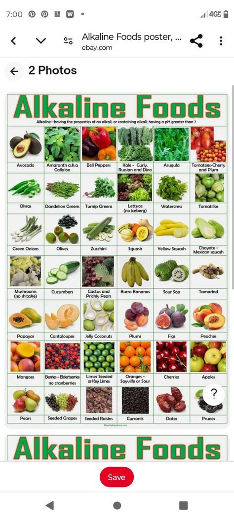 Alkine Foods, High Alkaline Diet, Alkaline Foods List, Cranberry Pear, Alkaline Diet Recipes, Alkaline Recipes, Green Lettuce, Turnip Greens, Zucchini Squash