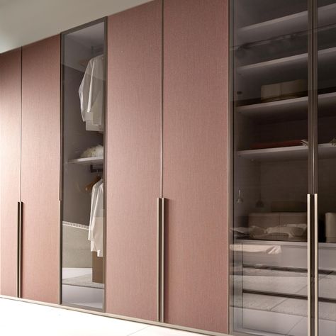 Double Door Wardrobe Design Bedroom, Double Door Wardrobe Design, Hinged Wardrobe Designs, Wardrobe Design Modern, Almirah Designs, Dressing Design, Changchun, Wardrobe Door Designs, Open Closet