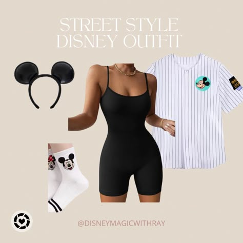 Street style Disney outfit Baseball season Disney Follow my shop @Ray_Litwin on the @shop.LTK app to shop this post and get my exclusive app-only content! #liketkit #LTKFind #LTKstyletip #LTKunder100 @shop.ltk https://liketk.it/45uU6 Disney Sneaker Outfit, Alternative Disney Outfits, Disney Baseball Jersey Outfit, Disney Night Outfit, Disney Character Inspired Outfits Women, Black And White Disney Outfits, Woman Disney Outfit, Edgy Disney Outfits, Disney Jersey Outfit