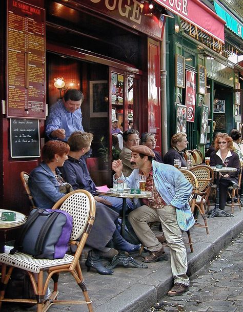 Sidewalk Cafe, Cafe Society, Parisian Cafe, Outdoor Cafe, French Cafe, Paris Cafe, Outdoor Restaurant, People Sitting, Nova York