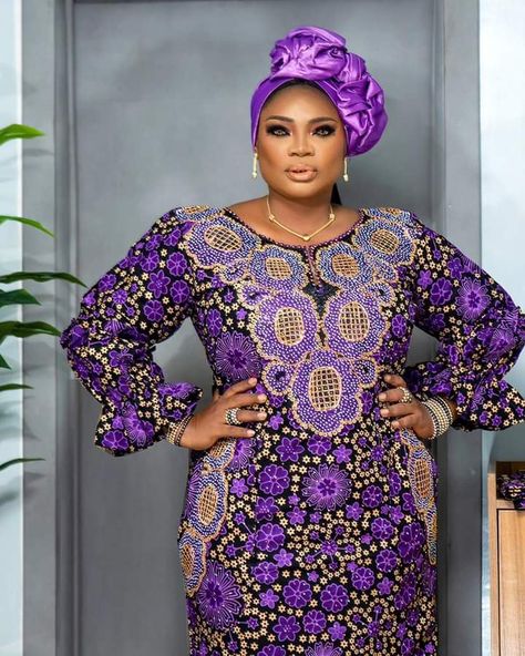 Bubu Gown With Embroidery, Ankara Bubu Gown, Ankara Bubu Gown Styles, Ankara Bubu, African Maternity Dresses, Bubu Gown, Boubou Styles For Women, Bubu Gown Styles, African Attire Dresses