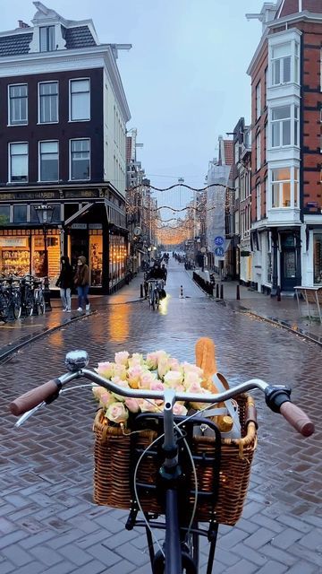 PHOTOGRAPHER AMSTERDAM on Instagram: "Amsterdam 💙☔️ On the Reels, I took a small Amstredam rain 🌧️ The Dutch have been accustomed since childhood to ride a bike in any weather, including in heavy rain with wind 🌬️Usually they are all weared in stylish raincoats that look like ordinary jackets or coats. Would you ride your bike to work in rain? - personally I 👩�🏻 yes 👏🏻 I only travel by bike, as it is fast and comfortable 🚲I’m completely used to the rain. . . . In the profile you can see m Rain In Amsterdam, Biking In Amsterdam, Amsterdam Bike Aesthetic, Lydia Aesthetic, Bike Amsterdam, Biking In The Rain, Euro Winter, Amsterdam Bike, Aesthetic Bike