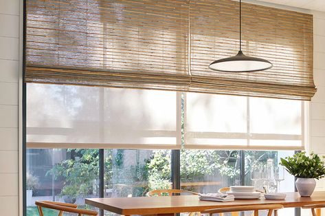 Bamboo Blinds & Woven Wood Shades | The Shade Store Mid Century Window Treatments, Mid Century Modern Window Treatments, Max Humphrey, Designer Window Treatments, Modern Window Treatments, The Shade Store, Woven Wood Shades, Shade Store, Mitchell Gold Bob Williams