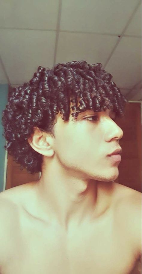 Mens Curly Haircut Mid Length, Mixed Race Hairstyles, Mullet Cut, Curly 3b, 3b Curly Hair, Fade Haircut Curly Hair, 3b Hair, Men Haircut Curly Hair, Boys With Curly Hair