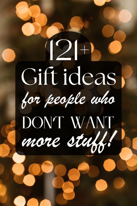 Searching for a gift that resonates with a minimalist approach? Explore our curated list of 121 gift ideas that embrace simplicity and practicality. From subscriptions that matter to handmade tokens of love, find the perfect clutter-free gifts that your minimalist friends will truly appreciate. #MinimalismGifts #ClutterFreeGiftIdeas Three Gifts For Christmas, Gift Ideas For Mom Friends, Gift Ideas For Christmas Family, Non Materialistic Christmas Gifts, Clutter Free Gift Ideas, 100 Dollar Gift Ideas, Thoughtful Gift Ideas For Best Friend, Rob Your Neighbor Gift Ideas, Diy Gifts People Actually Want