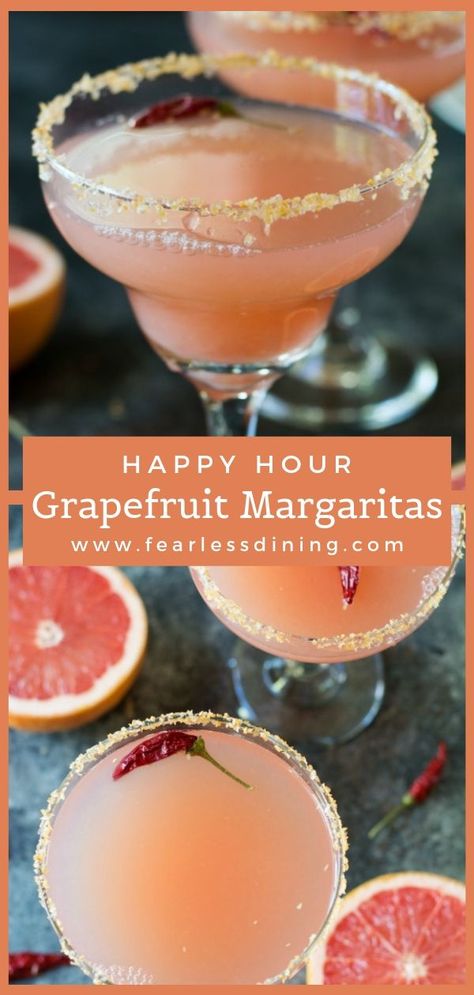 Grapefruit Juice Cocktail, Sriracha Salt, Pink Grapefruit Margarita, Grapefruit Margarita Recipe, Homemade Sriracha, Grapefruit Recipes, Grapefruit Cocktail, Cocktail Drinks Alcoholic, Yummy Alcoholic Drinks