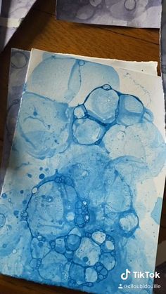 Bubble Art Painting, Les 4 Elements, Ideas For Art Projects, Painting With Bubbles, Painting Experiments, Art Diy Ideas, Scientific Art, Bubbles Art, Seni Pastel