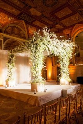 Chuppah With Greenery, Hall Decorations, Wedding Chuppah, Wedding Arbors, Wedding Hall Decorations, Decor Photography, Wedding Inside, Commitment Ceremony, Ceremony Inspiration