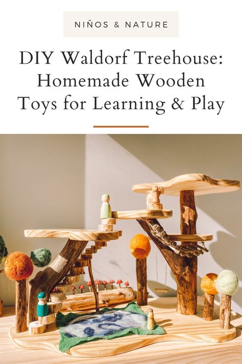 Waldorf Handmade Toys, Waldorf Colors Of The Week, Waldorf Play Area, Waldorf Inspired Bedroom, Waldorf Wooden Toys, Waldorf Toddler Activities, Waldorf Toys Diy, Waldorf Playroom At Home, Steiner Playroom