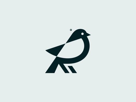 Bird mark by Vadim Korotkov on Dribbble Starling House, Village Logo, Hummingbird Logo, Scout Logo, Bird Logo Design, Brand Mark, Bird Logo, Bird Logos, Minimal Logo Design