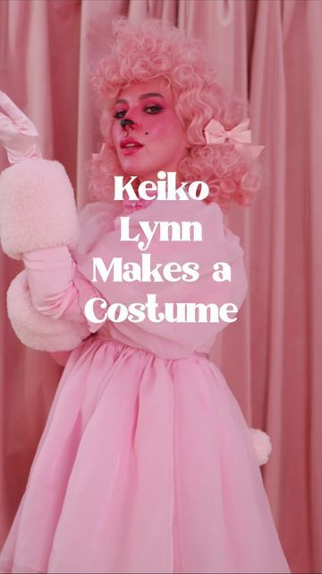 Pink Poodle Halloween Costume, Pink Poodle Costume, Poodle Halloween Costumes, Poodle Dog Costume, Poodle Costume, Barbie Dog, Dog Dye, Keiko Lynn, Halloween Costumes To Make