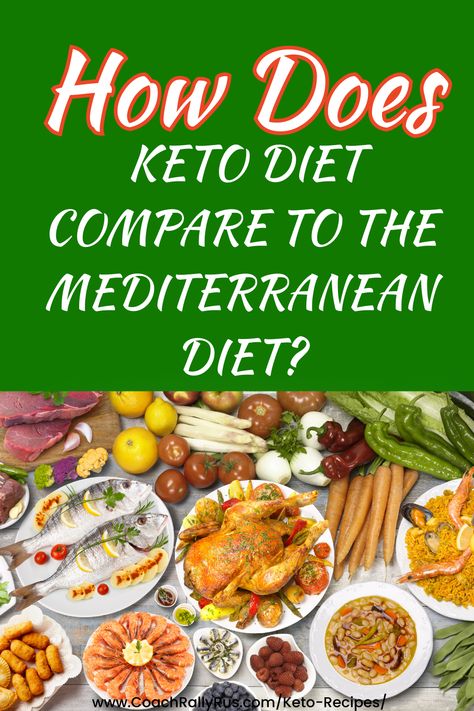 The keto diet and the Mediterranean diet are both high-fat diets that can promote longevity and prevent diseases. However, the keto diet is lower in carbs and higher in fat than the Mediterranean diet, which is moderate in carbs and fat. The keto diet relies more on saturated fats from animal sources, while the Mediterranean diet relies more on unsaturated fats from plant sources. The keto diet can help you... Find out more about how the keto diet compares to the Mediterranean diet. Saturated Fats, Keto Fruit, Popular Diets, Different Diets, Unsaturated Fats, The Mediterranean Diet, Low Carb Vegetables, Macro Meals, Dash Diet