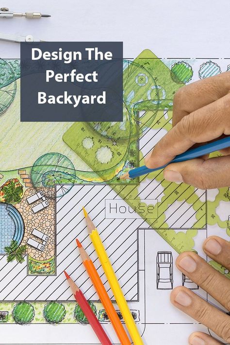 Backyard Design Plans, Large Backyard Landscaping, Backyard Design Ideas Budget, Backyard Layout, Family Backyard, Backyard Plan, Patio Small, Modern Backyard Landscaping, Backyard Design Ideas