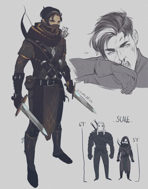 Concept Art Male, D D Rogue, Rogue Character, Concept Art Landscape, Character Design Cartoon, Art Male, Male Character, Art Disney, Dungeons And Dragons Characters