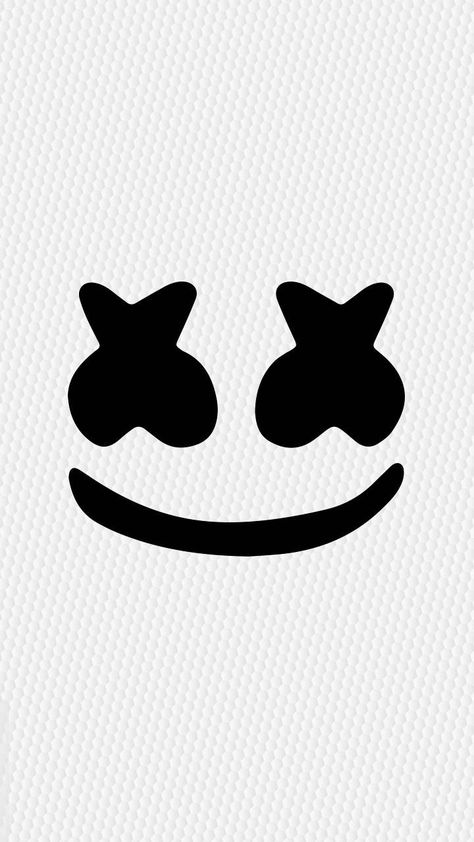 Masmellow Wallpaper, Marshmallow Wallpaper, Marshmello Face, Marshmello Wallpapers, Dj Marshmello, Teen Wallpaper, Joker Iphone Wallpaper, Face Wallpaper, Smile Wallpaper