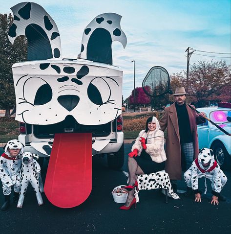 Cruella Trunk Or Treat Ideas, 101 Dalmations Trunk Or Treat Ideas For Cars, Dog Pound Trunk Or Treat, Cruella Trunk Or Treat, 101 Dalmations Trunk Or Treat Ideas, Dalmatian Trunk Or Treat, Trunk Or Treat 101 Dalmations, Dog Trunk Or Treat Ideas, Trunk Or Treat Dalmations