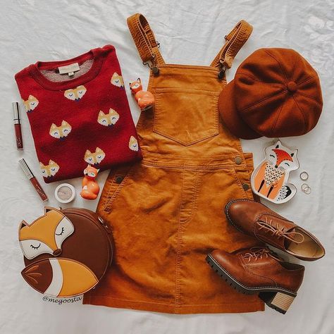 Fox Inspired Outfit, Pakaian Crop Top, Artsy Outfit, Wild Hunt, Ropa Diy, Swaggy Outfits, Kawaii Clothes, Looks Vintage, Retro Outfits