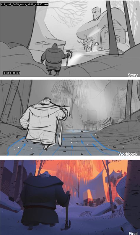 KLAUS - Workbook Artist Concept Art Storyboard, Klaus Animation, Layout Animation, Animation Layout, Storyboard Film, Storyboard Examples, Storyboard Drawing, Storyboard Ideas, Storyboard Template