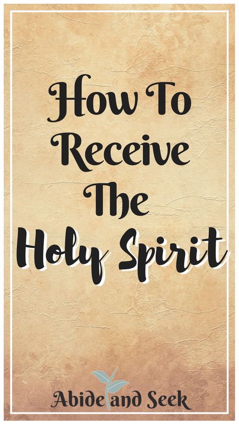 How To Receive The Holy Spirit - Abide and Seek Who Is The Holy Spirit, People Don't Understand, Bible Topics, Gods Guidance, Spirit Of Truth, Spirit Quotes, Bible Study Verses, Bible Love, Spiritual Words