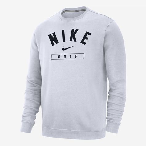 For some of us, it's more than a game. Show everyone what it means to you in this classic Nike golf sweatshirt. Lacrosse Sweatshirt, Lacrosse Cleats, Golf Sweatshirt, Baseball Sweatshirts, Golf Sweaters, Nike Tennis, Football Sweatshirt, Nike Soccer, Nike Football