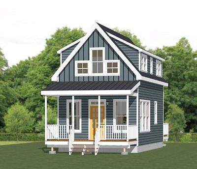 Tiny House 3 Bedroom, Tiny House 2 Bedroom, Building A Porch, Building Plans House, Duplex House Plans, Tiny House Floor Plans, Shed Homes, Floor Ceiling, Beach Cottage Decor