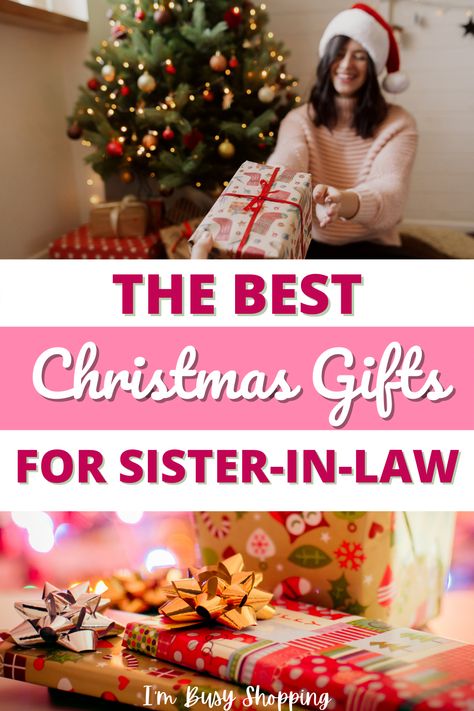 Shop gifts for your sister-in-law for Christmas with the help of this gift guide! Whether you want to get closer to her or make a good impression, this gift guide will not disappoint. Brother And Sister In Law Christmas Gift, Christmas Present For Sister In Law, Best Gifts For Sister In Law, Christmas Gift For Sister In Law, Sister In Law Gifts Christmas, Christmas Gifts For Sister In Law, Gift Ideas For Sister In Law, Sister In Law Christmas Gift Ideas, Christmas Gifts For In Laws