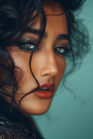 South Asian Makeup, Geisha Makeup, Modern Asian, Asian Makeup, South Asian, Traditional Jewelry, Premium Photo, Fashion Photo, Beauty Women