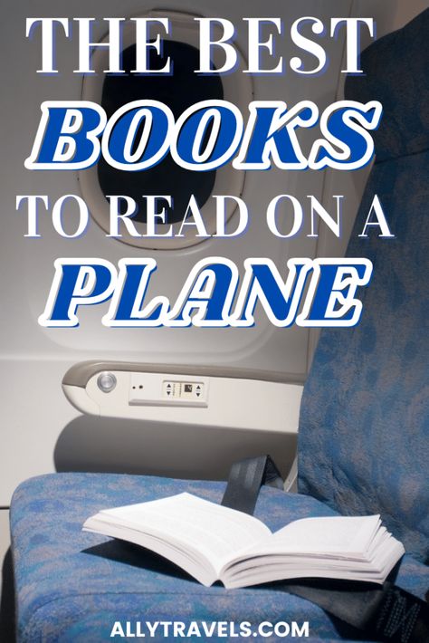 Wondering which book you should buy to pass the time on your next flight? Check out this list of the perfect books to read on a plane to find the perfect one! Books To Read While Traveling, Books To Read On A Plane, Budapest Travel, Easy Books, Book To Read, Recommended Books, Travel Books, Great Books To Read, Short Books