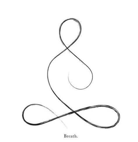 Mindful Symbol, Balance Tattoo Symbol Spiritual, Balance Tattoo Ideas, Namaste Tattoo, Balance Symbol, Breathe Symbol, Symbole Tattoo, Journey Tattoo, Meaningful Symbol Tattoos