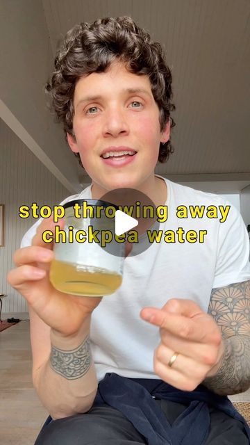 MAX LA MANNA on Instagram: "Stop throwing away chickpea water  Instead make homemade mayonnaise in UNDER 2 MINUTES  Food Waste Hacks ep5  Ingredients: 3 tbsp aquafaba 1 tbsp fresh lemon juice 1 tsp dijon mustard 1⁄2 tsp salt 140ml extra-virgin olive oil   *chickpea water must be cold/ kept in fridge before  *a slow,steady stream of oil needs to be poured  1 In a tall container, add the aquafaba, lemon juice, mustard and salt. Using a hand blender, blend to combine.  2 While blending, slowly stream in the olive oil until the mixture starts to thicken and turn pale and creamy, about 1–2 minutes.  3 Keep in a sealed container or jar in the fridge for up to 2 weeks.   #recipe #vegan #zerowaste #lowwaste #sustainability #foodwaste #hacks #healthyrecipe   WILL YOU MAKE MY CHICKPEA MAYO?" Chickpea Water Recipes, Chickpea Mayo, Max La Manna, Vegan Mayonaise, Chickpea Water, Tofu Recipes Vegan, Homemade Mayonnaise, Vegan Mayonnaise, Lebanese Recipes