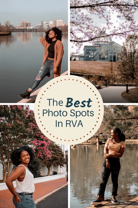 Richmond Va Photoshoot, Richmond Virginia Photography, Lewis Ginter Botanical Garden, Virginia Photography, Grad Ideas, Hidden Photos, Richmond Park, Picture Places, Virginia Usa