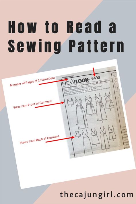 How To Read A Pattern Sewing, How To Read Patterns Sewing, How To Read A Sewing Pattern, How To Read Sewing Patterns, How To Store Sewing Patterns, Pattern Drafting Tutorials For Beginners, Homemade Clothing, Stylish Sewing Patterns, Sewing Journal