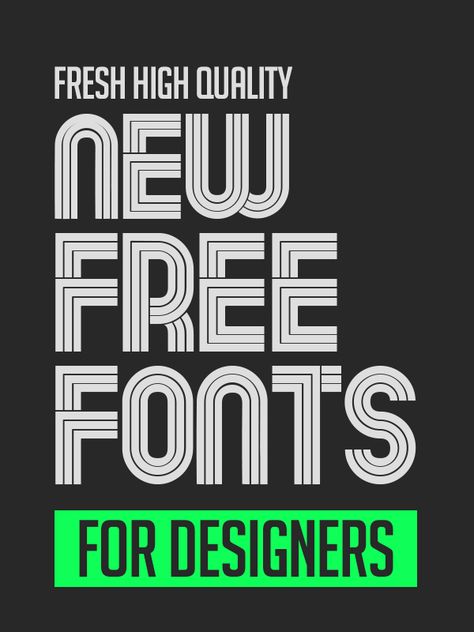 15 Fresh High-Quality Free Fonts#freefonts #bestfreefonts #bestfonts2020 #freebies San Serif Fonts Free, Free Logo Fonts, Best Adobe Fonts, Logo Fonts Free, Fonts Bold, Top Free Fonts, Popular Free Fonts, Photoshop Fonts, Typo Logo Design