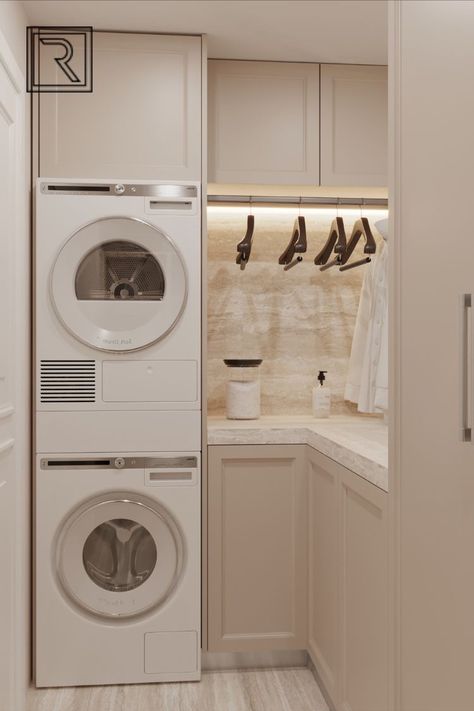 Washer On Top Of Dryer, Laundry Closet Layout, Washer Dryer On Top Of Each Other, Laundry Room Next To Kitchen, Washer And Dryer On Top Of Each Other, Mudroom Laundry Room Stacked Washer Dryer, Dryer On Top Of Washer, Washer And Dryer In Pantry, All In One Washer Dryer Combo Laundry Room