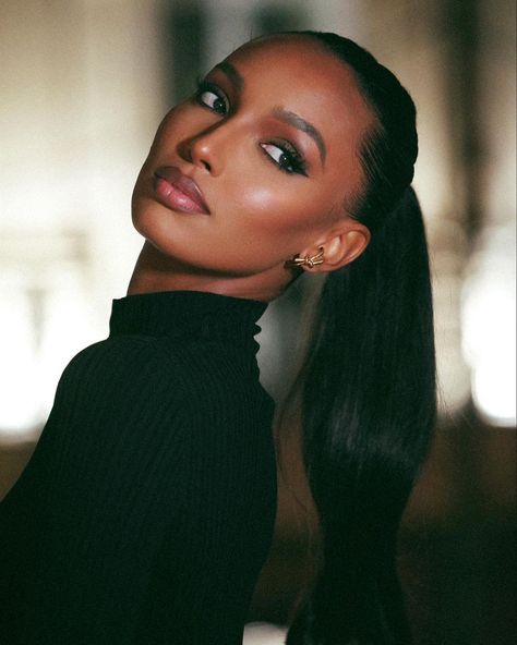 Tumblr, Jasmin Tookes, Jasmine Tookes, Victoria Secret Makeup, Foto Casual, Body Wave Wig, Glam Makeup, Girls Makeup, All Things Beauty