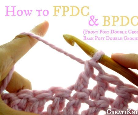 Fpdc Crochet Stitch, Back Post Double Crochet, Knit Purl, Crochet Knit Stitches, Front Post Double Crochet, Crochet Fun, Crochet Tips, Crochet Tutorials, Stitch Crochet