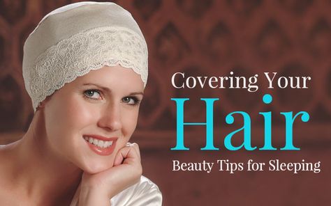 5 Reasons to Cover Your Hair While Sleeping Hair Wraps For Sleeping, Hat Inspiration, Sleep Hairstyles, Raquel Welch Wigs, Hair Nets, Wacky Hair, Hair Bonnet, Crazy Hair Day At School, Easter Hair Bow