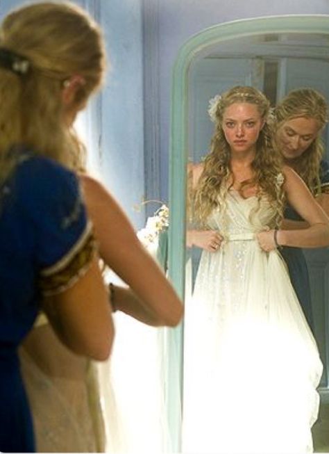 Mamma Mia Wedding Dress, Mamma Mia Wedding, Donna Sheridan, I Love Cinema, Mama Mia, Mia 3, Amanda Seyfried, Meryl Streep, Mein Style