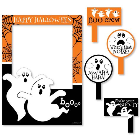 Halloween Party Photo Booth, Photo Booth Picture Frame, Photo Booth Picture Frames, Halloween Photo Booth Props, Picture Booth, Dulceros Halloween, Halloween Party Photo, Photo Booth Design, Halloween Photo Booth